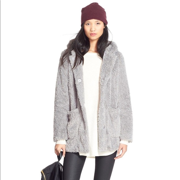 kenneth cole teddy coat - Picture 4 of 4